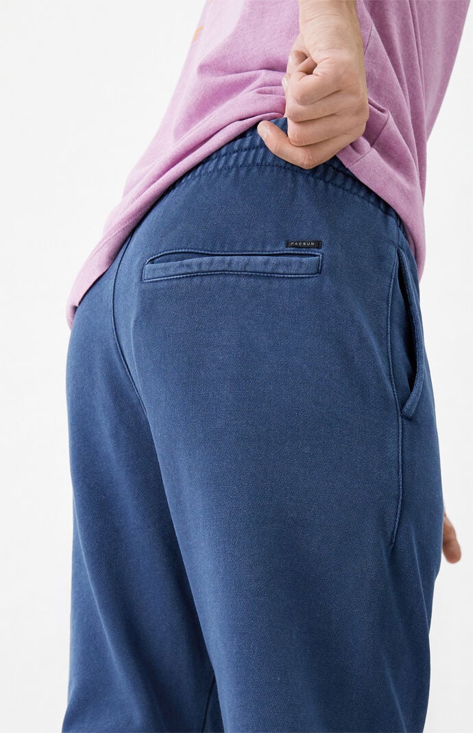 Blue Basic Sweatpants