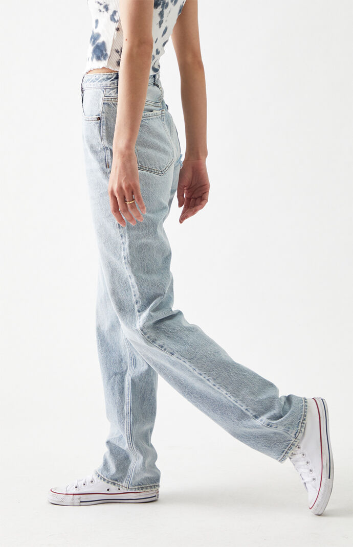 Light Blue '90s Boyfriend Jeans