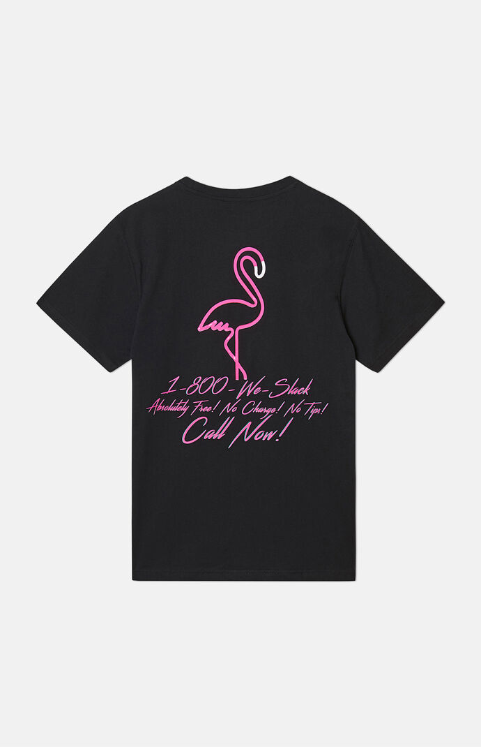 Max Neon Flamingo Slackers T-Shirt