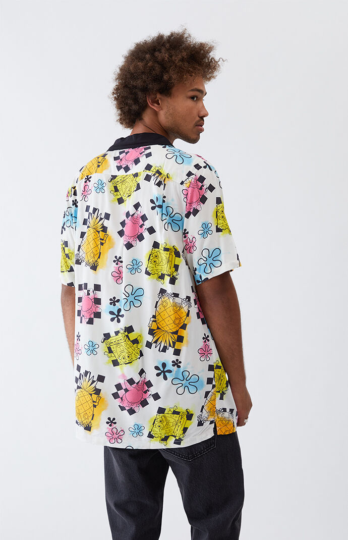 x SpongeBob Woven Camp Shirt