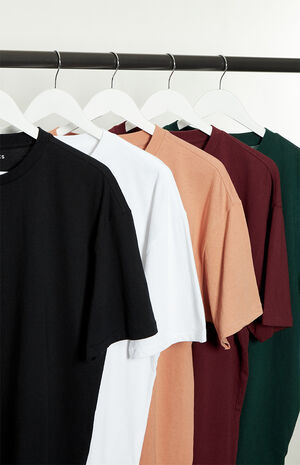 5 Pack Reece Regular T-Shirts image number 2