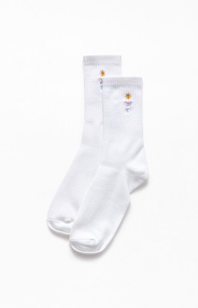 Butterfly Moon Socks