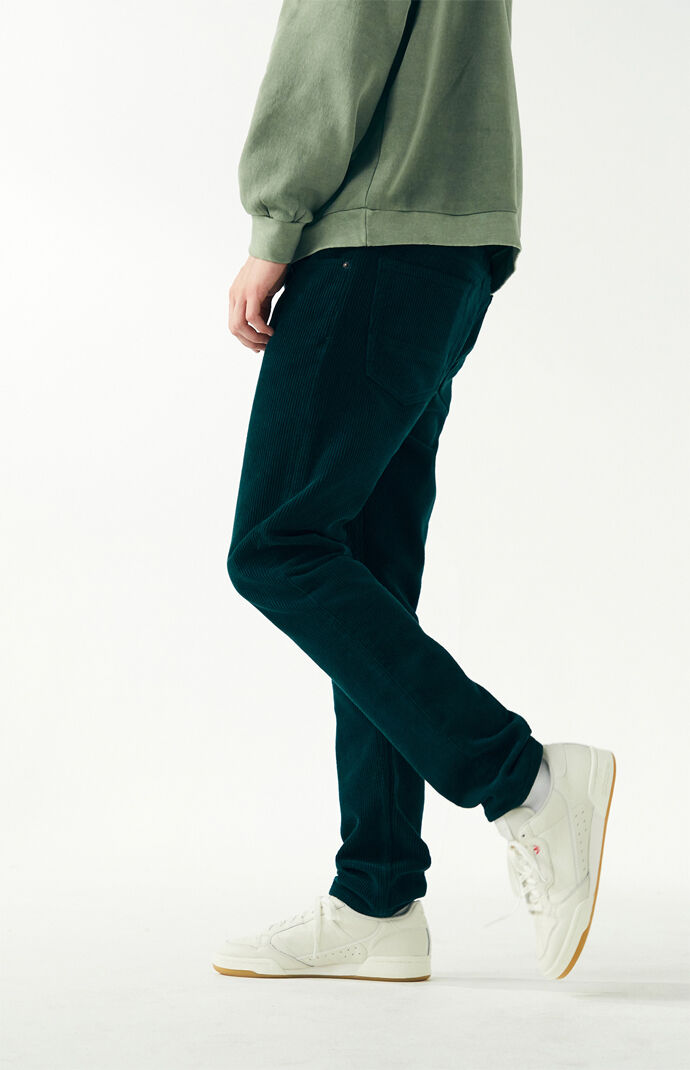 tapered corduroy pants