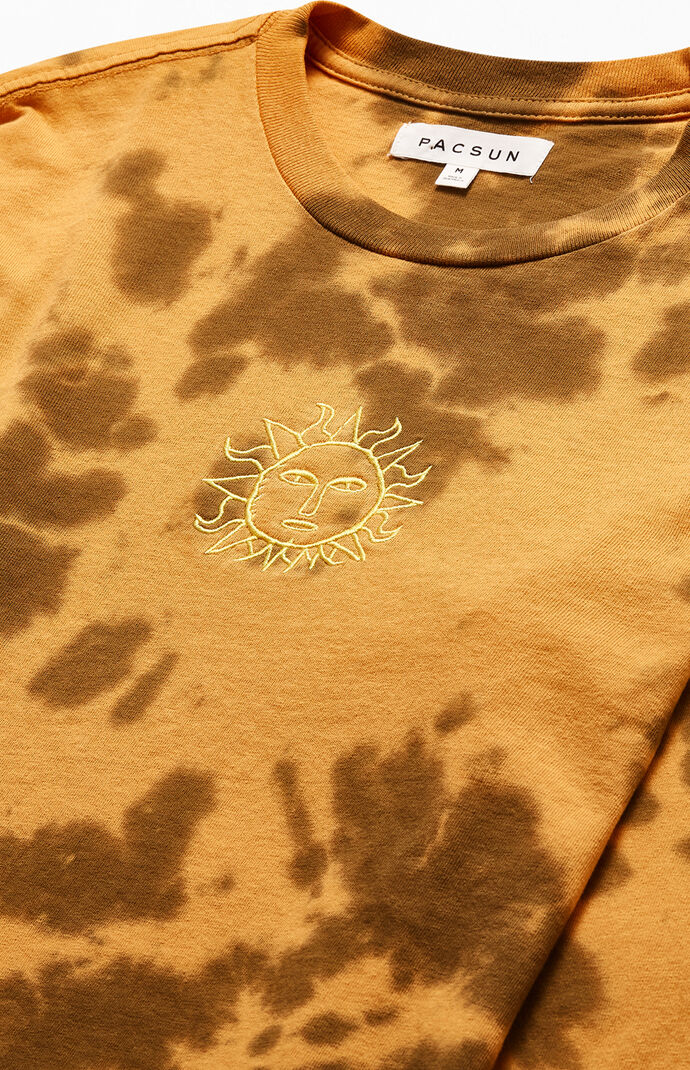 Tie-Dyed Spiritual Sun Long Sleeve T-Shirt