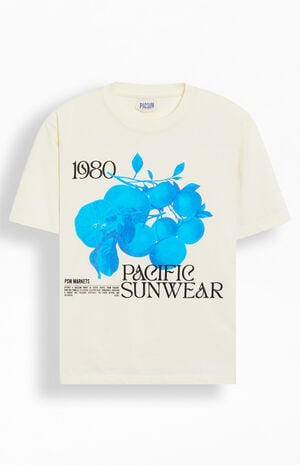 Pacific Sunwear Lemons Oversized T-Shirt
