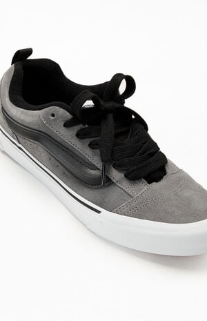 Pewter Knu Skool Shoes image number 6