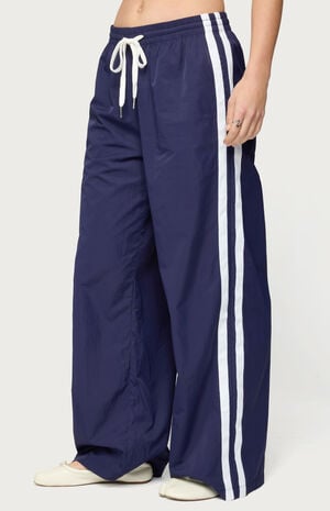 Kieran Stripey Nylon Track Pants image number 2
