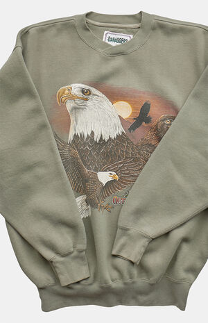 '90s Bald Eagle Sweatshirt image number 2