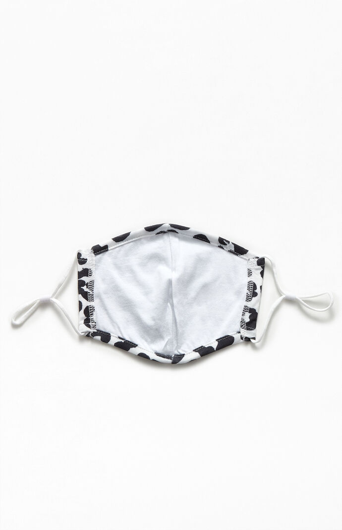 Snow Leopard Face Mask