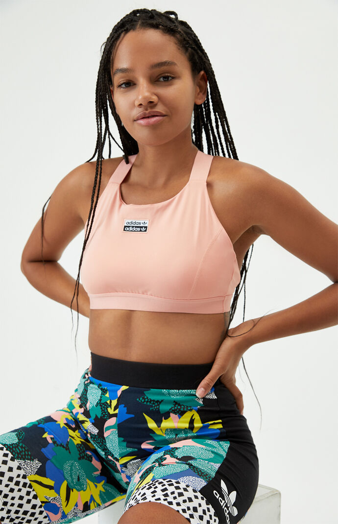 Light Pink Active Sports Bra