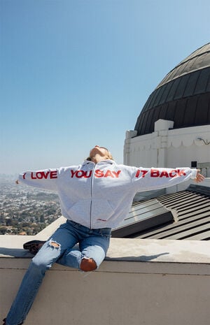ILYSIB Zip Up Hoodie image number 1