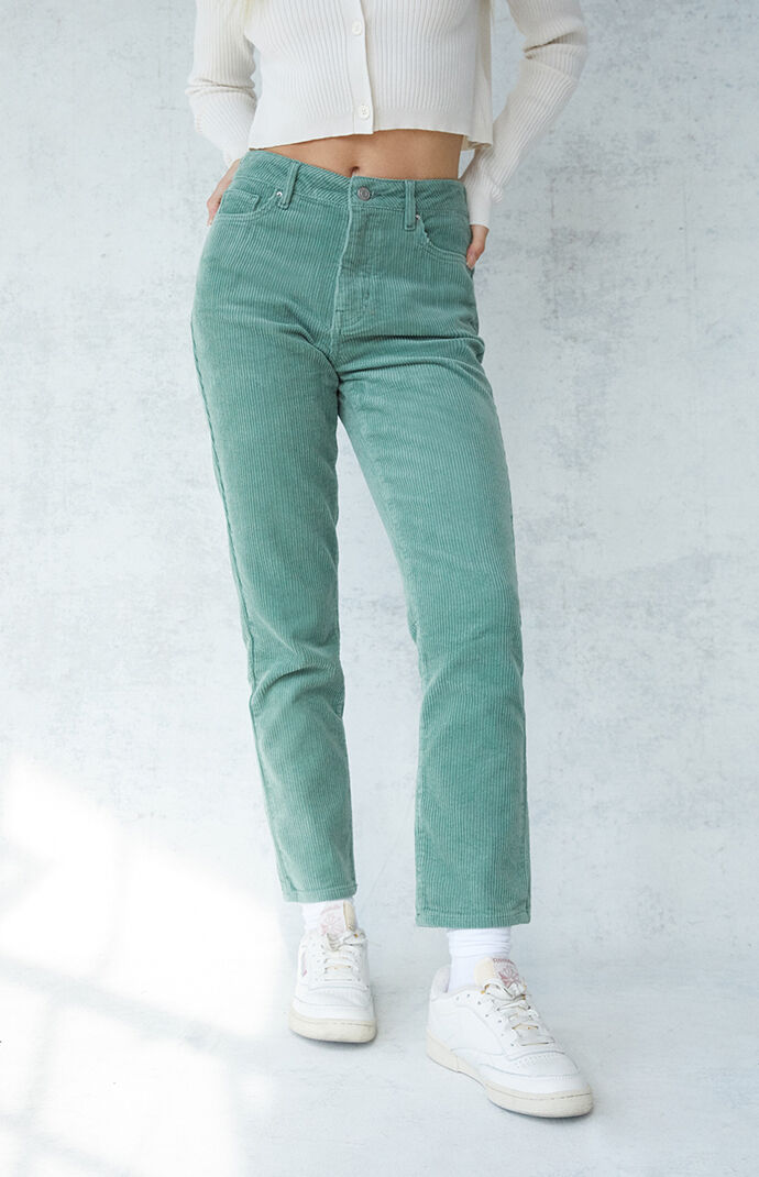 Pacsun green corduroy pants Clearance