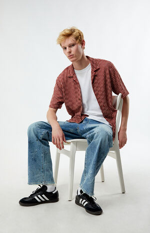 Woven Oversized Camp Shirt image number 2