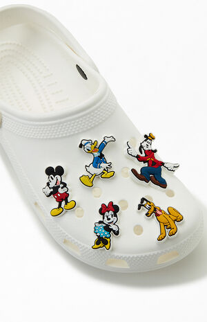 BN Mickey Mouse & Friends Crocs Jibbitz Charm Set, Babies & Kids, Babies &  Kids Fashion on Carousell