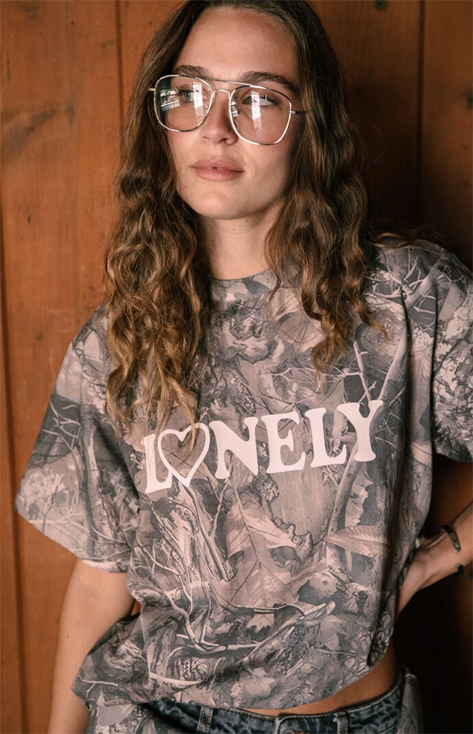 Lonely GHOST Camo Hearts Essential T-Shirt