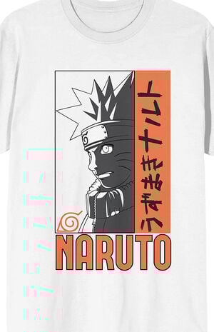 White Naruto Classic Character T-Shirt image number 2