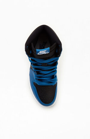 1 Retro High Dark Marina Shoes image number 5