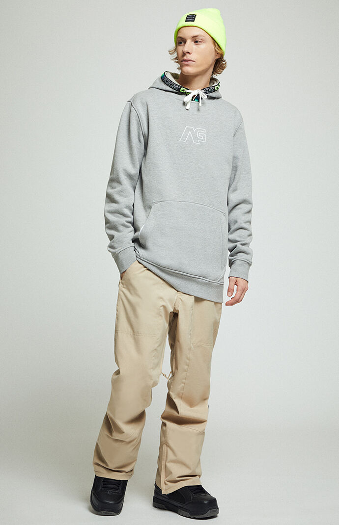 Heather Grey Crux Pullover Hoodie
