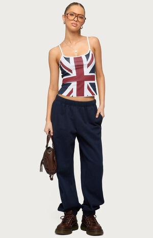 Petite Clark Oversized Sweatpants image number 5