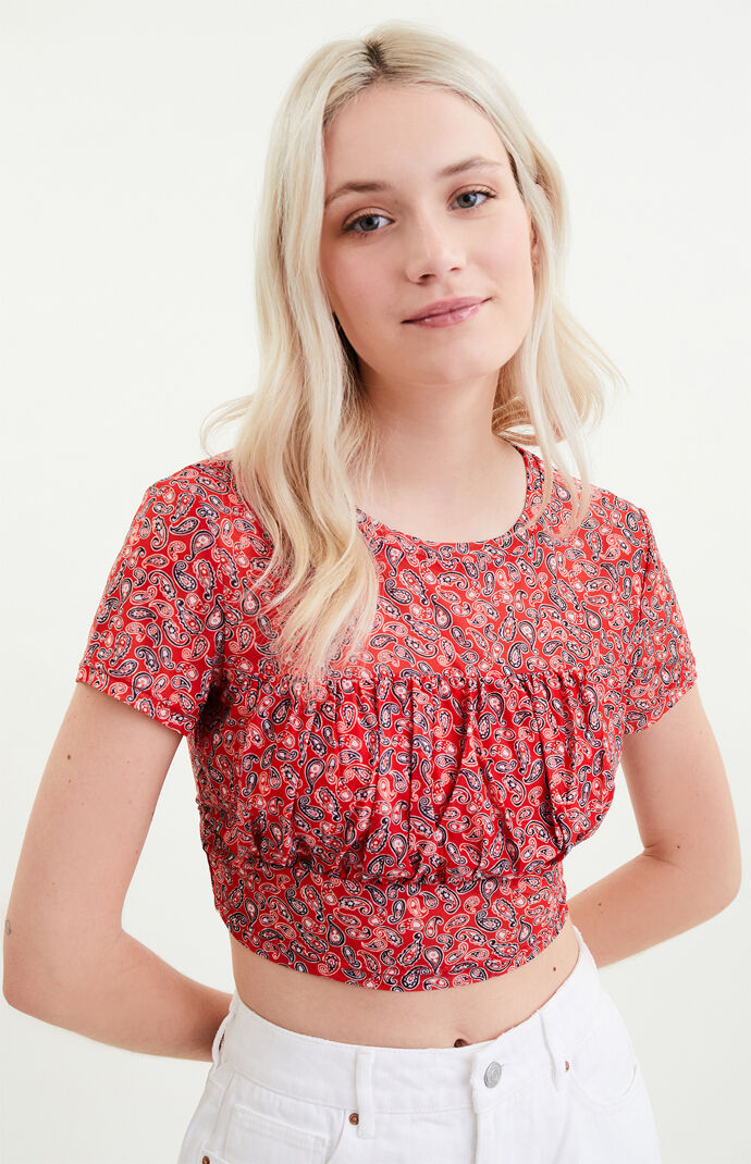 Cutout Crop Top