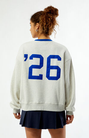 x NHL New York Rangers Henley Sweatshirt image number 3