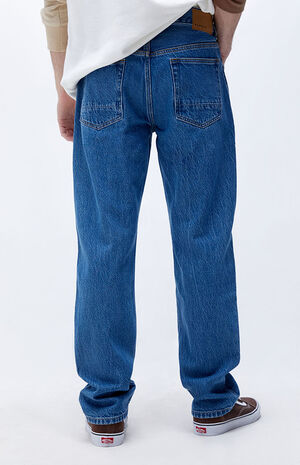 PacSun Medium Indigo Baggy Jeans | PacSun