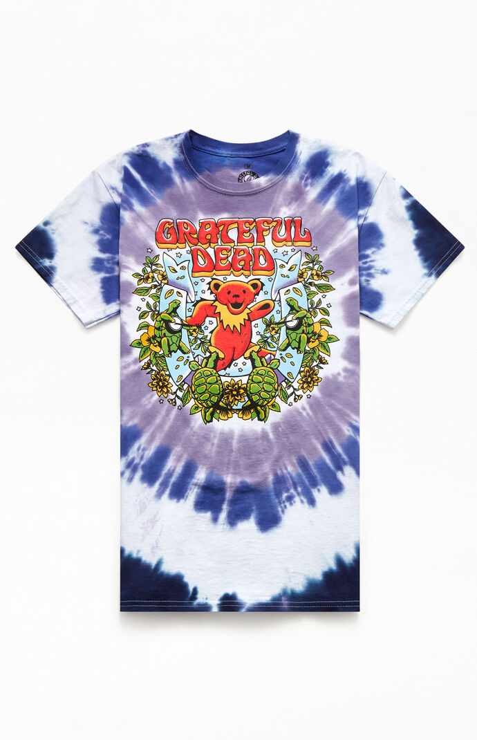 Grateful Dead Spiral Tie-Dyed T-Shirt