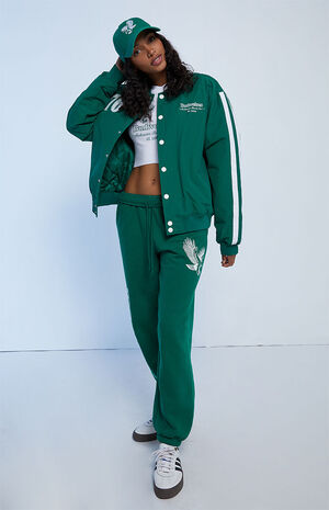 By PacSun King Of Beers Letterman Jacket image number 4