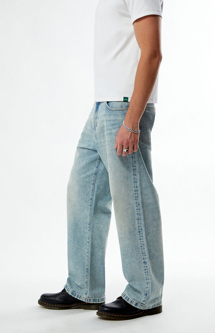 FIELD OF STUDY by Pacsun Light Wash Baggy Jeans | Pacsun