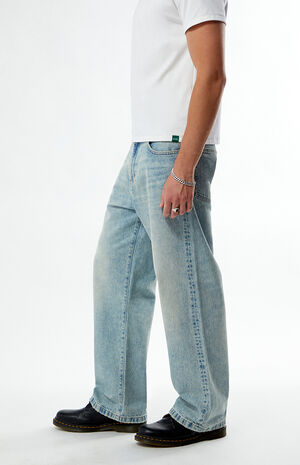 by Pacsun Light Wash Baggy Jeans image number 2