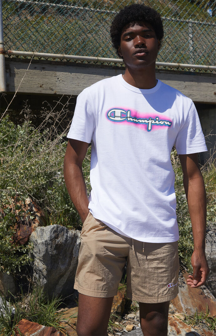 Airbrush Script T-Shirt