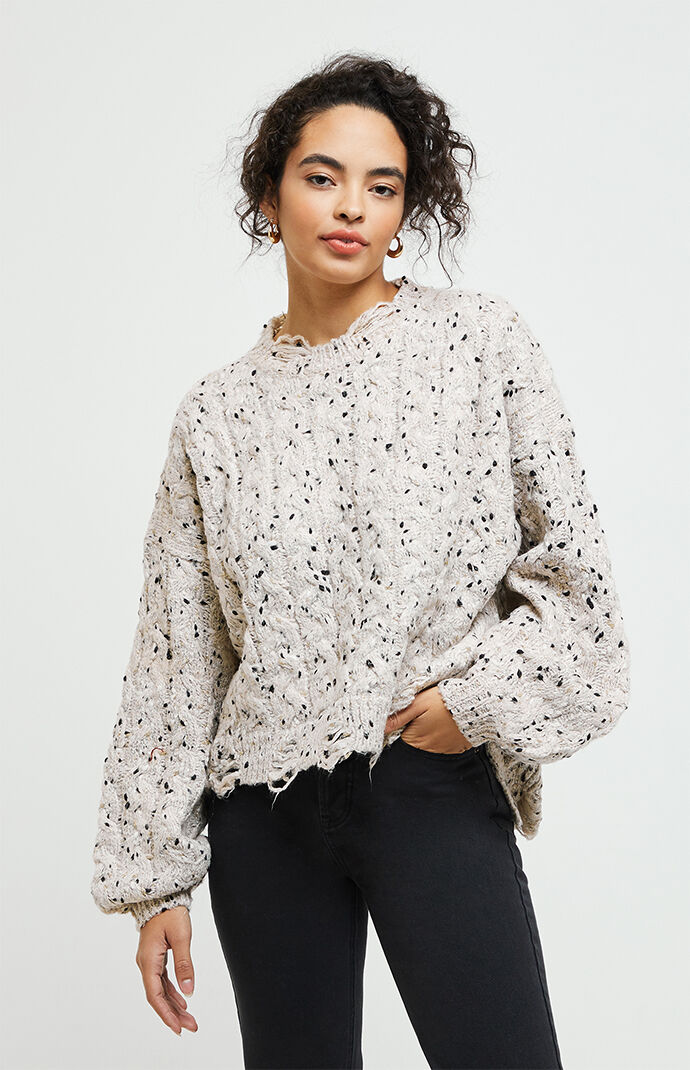Stella Speckled Sweater