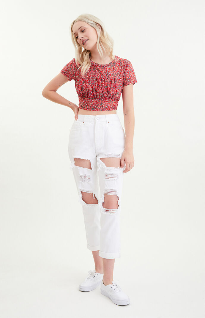 Cutout Crop Top