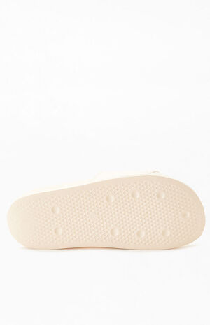 Women's Cream Adilette Lite Slide Sandals image number 4