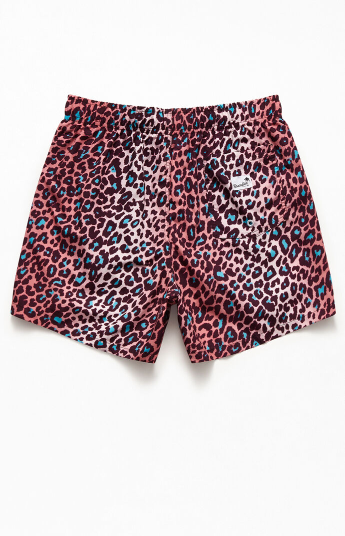 Leopard 15" Swim Trunks