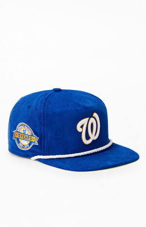 x PS Reserve Washington Nationals Corduroy Snapback Hat image number 1