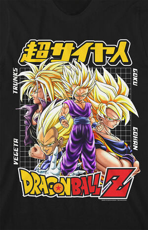Kids Dragon Ball Z Super Saiyan T-Shirt image number 2