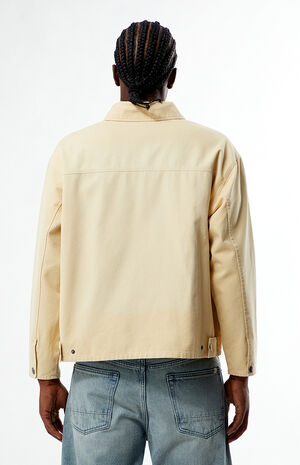Tan Washed Canvas Gas Jacket image number 4
