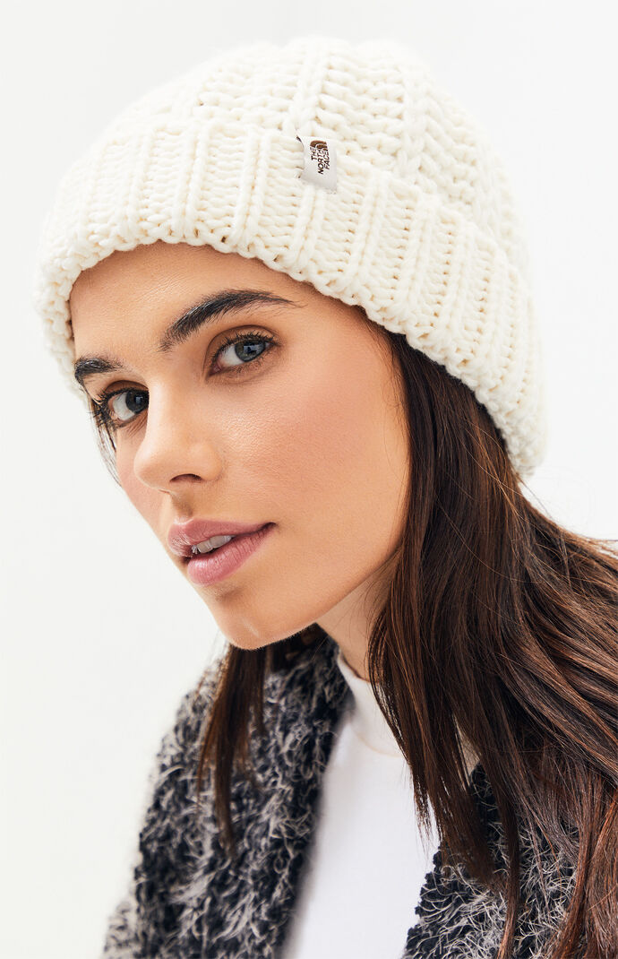 north face chunky beanie