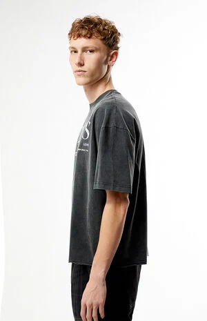 Saints Washed Cropped Boxy T-Shirt image number 4