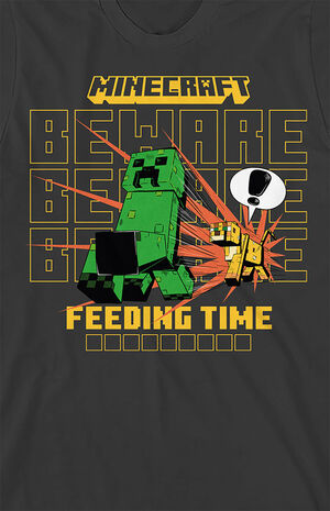 Kids Minecraft Survival Model T-Shirt image number 2