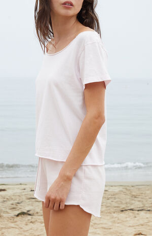 Pink Robyn Off-The-Shoulder Top image number 2