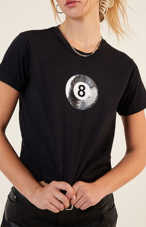 Disco Pool Ball Skimmer T-Shirt image number 2