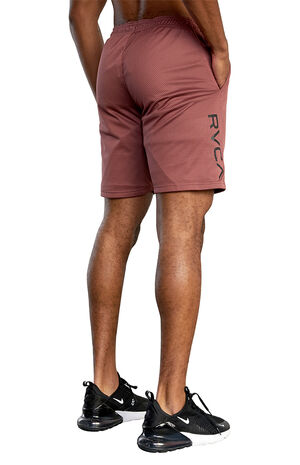 Maroon VA Mesh Shorts Maroon VA Mesh Shorts image number null