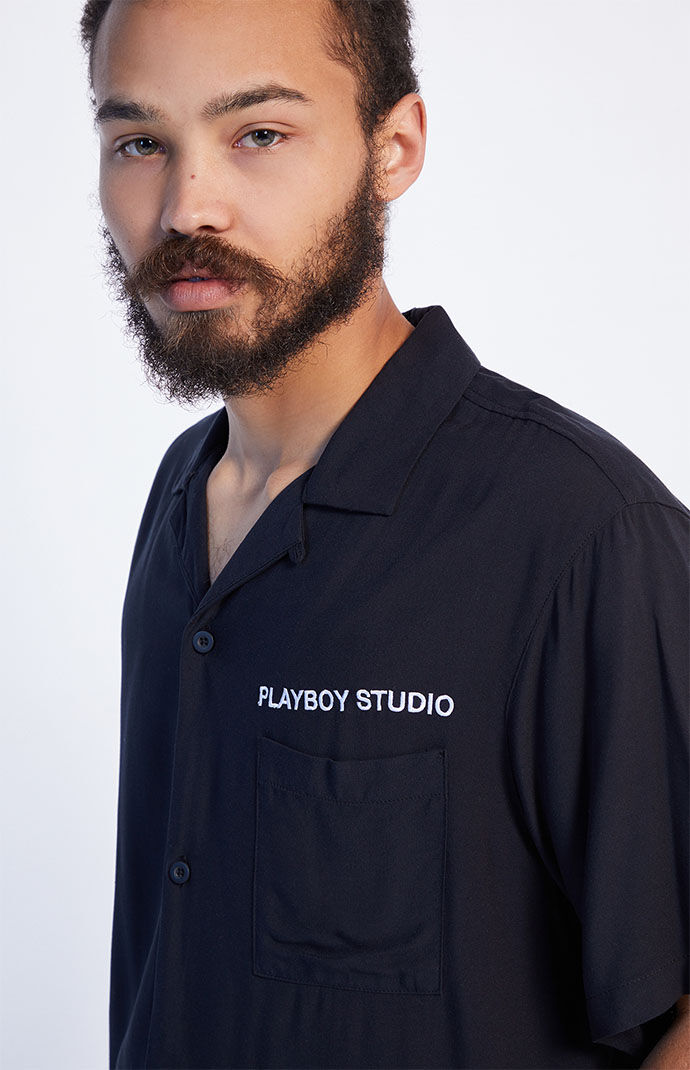 Playboy By PacSun Studio Camp Shirt PacSun