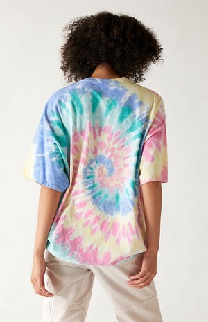 Bright Moon Tie-Dyed T-Shirt Bright Moon Tie-Dyed T-Shirt image number null