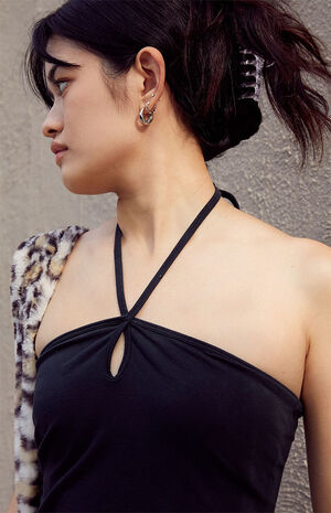 Black Halter Top image number 2