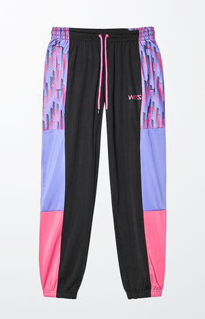 Racing Stripe Tricot Jogger Sweatpants image number 1