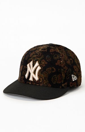 NY Yankees Floral Corduroy 59FIFTY Fitted Hat image number 4