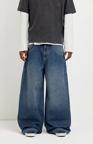 Ryder Ultra Baggy Jeans Dark Blue image number 2
